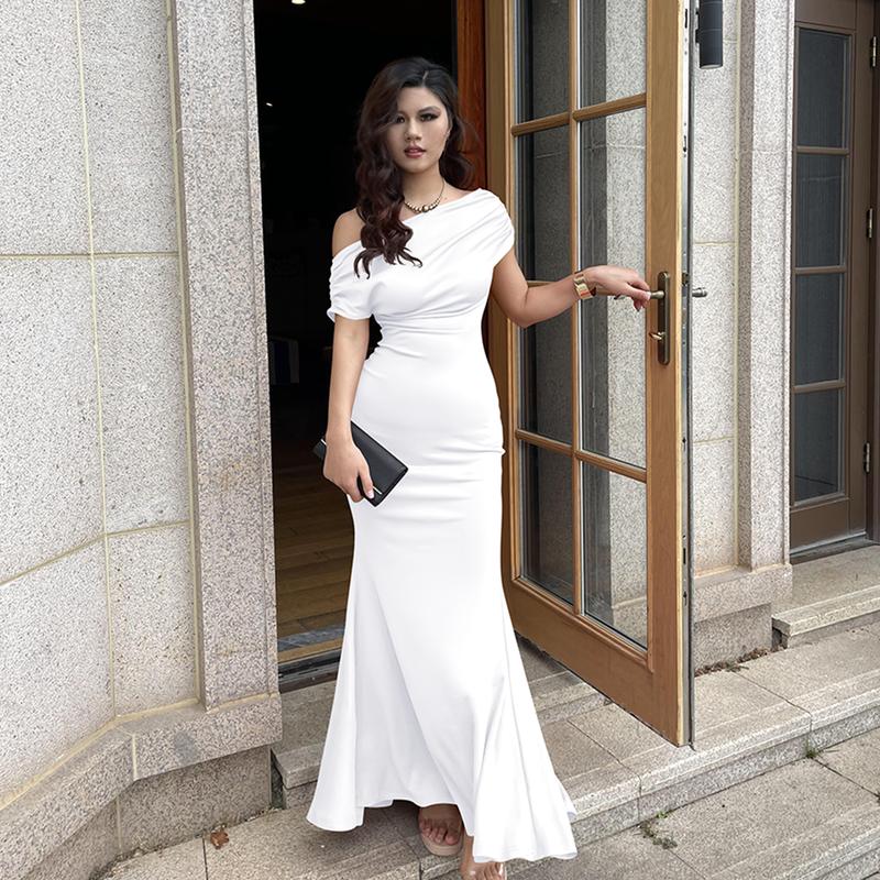 MV Bella Vita Draped Halter Dress