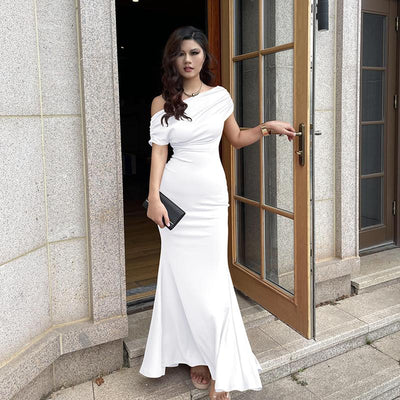 MV Bella Vita Draped Halter Dress